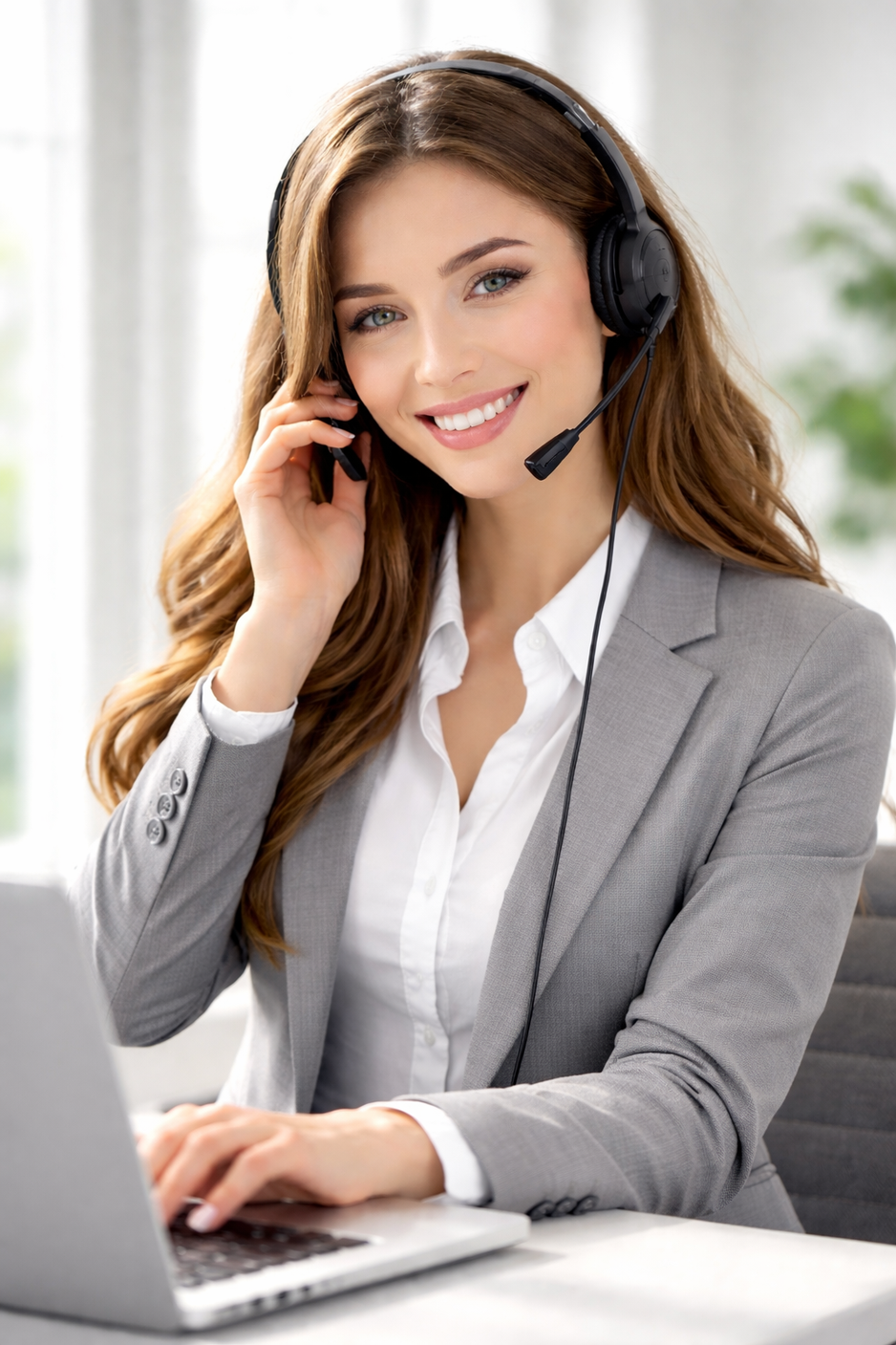 IT support professional at helpdesk