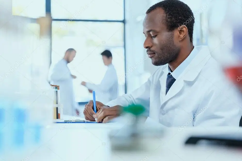 Network lab with testing equipment